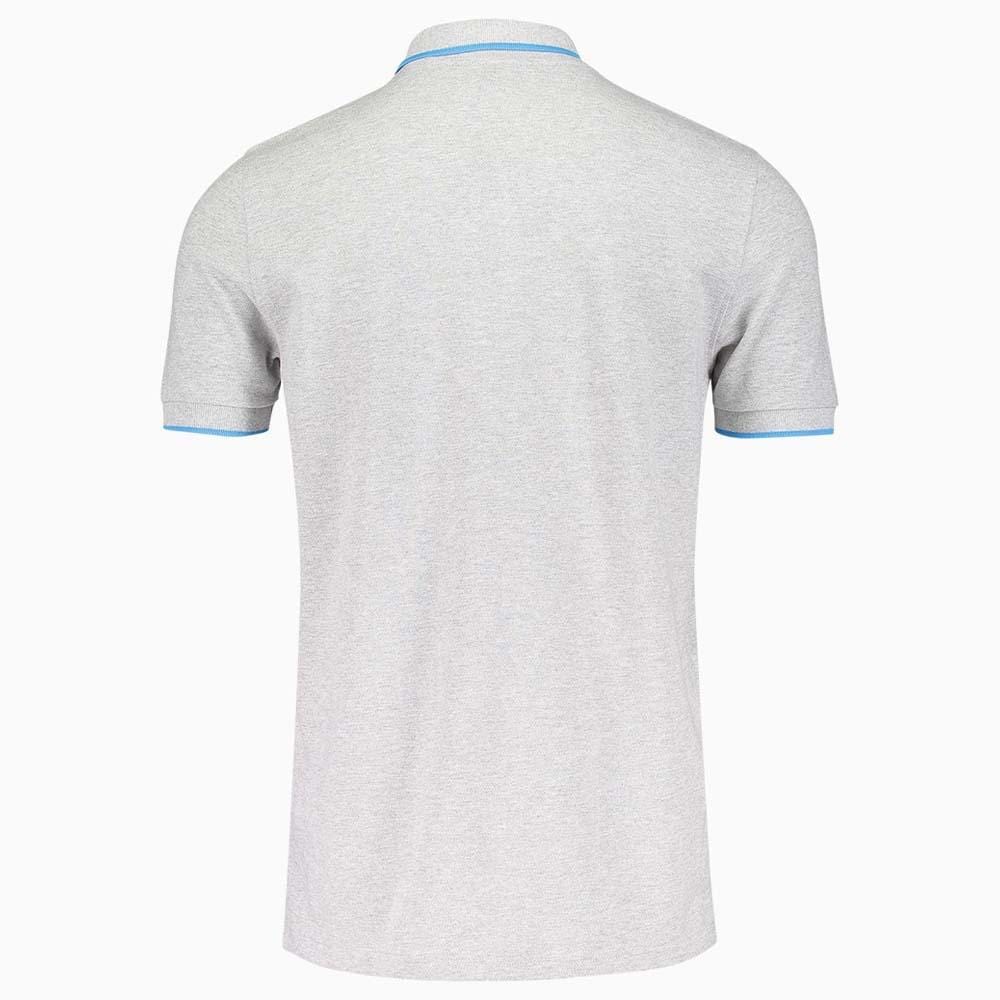 Kenzo Slim Fit Tiger Polo Shirt "Light Grey" — XXS — Back View