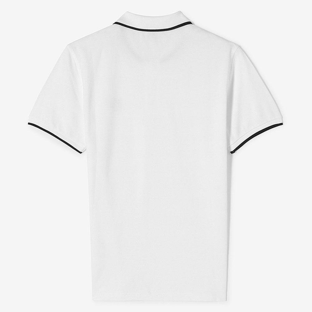 Kenzo Slim Fit Tiger Polo Shirt "White" — XXS — Side View
