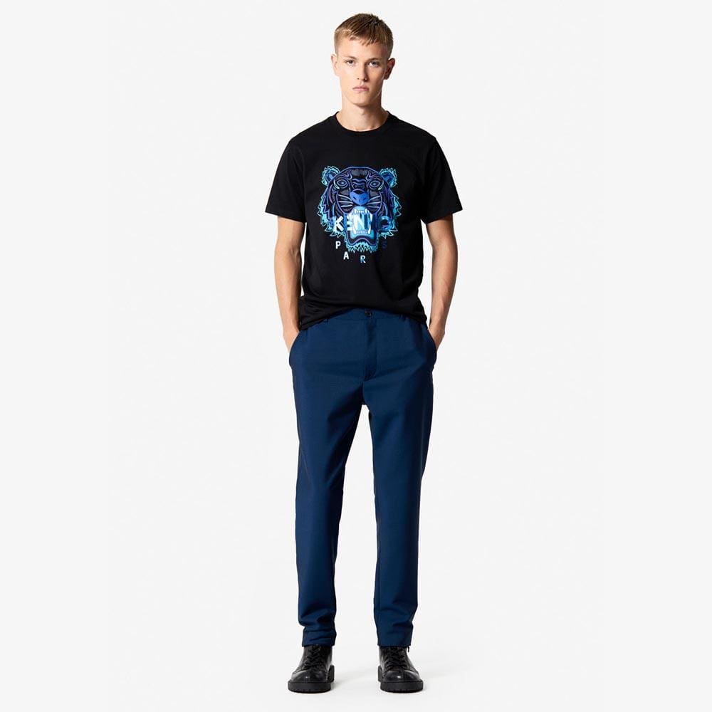 Kenzo Tiger T-shirt 'Holiday Capsule' Black — XXS — Top View