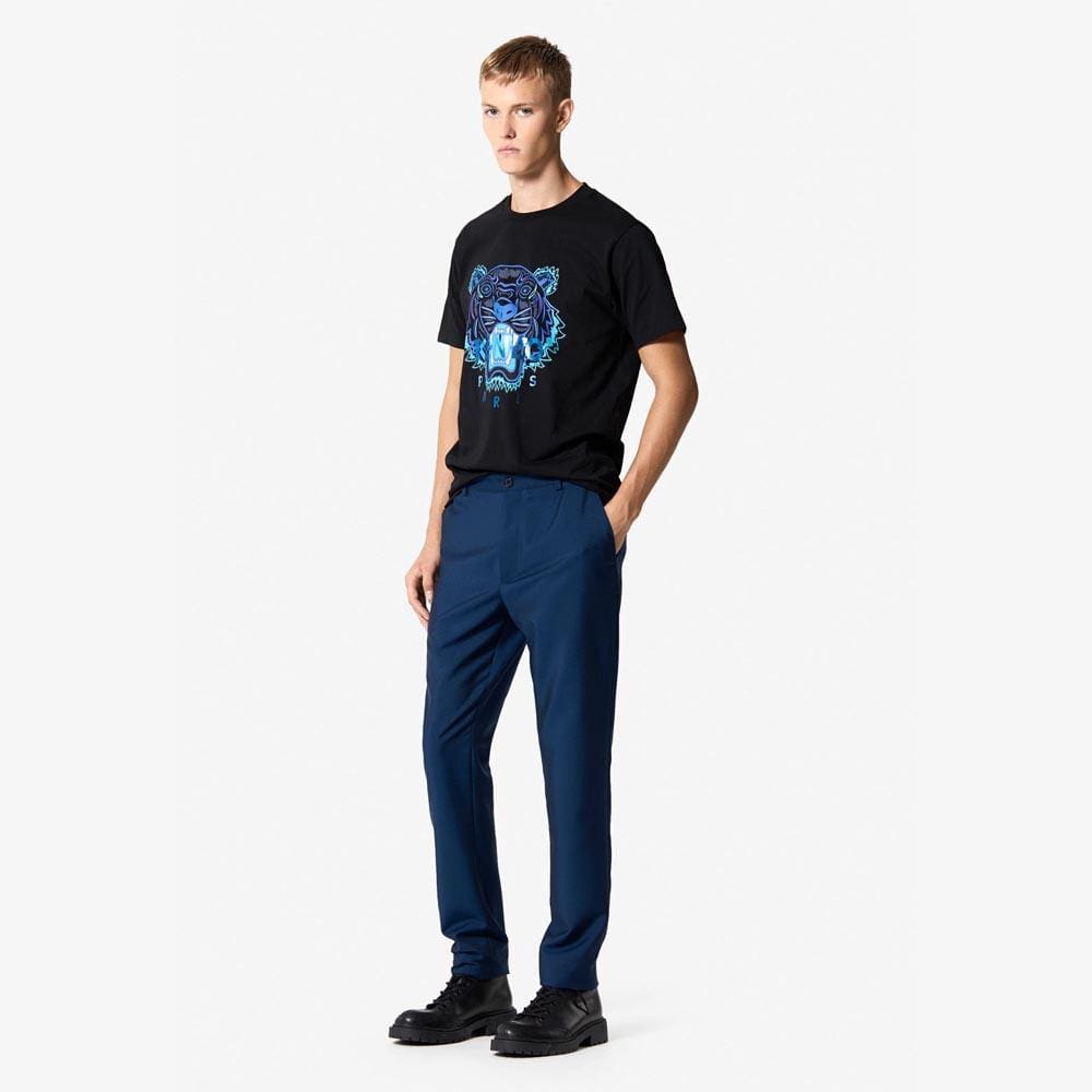 Kenzo Tiger T-shirt 'Holiday Capsule' Black — XXS — Back View