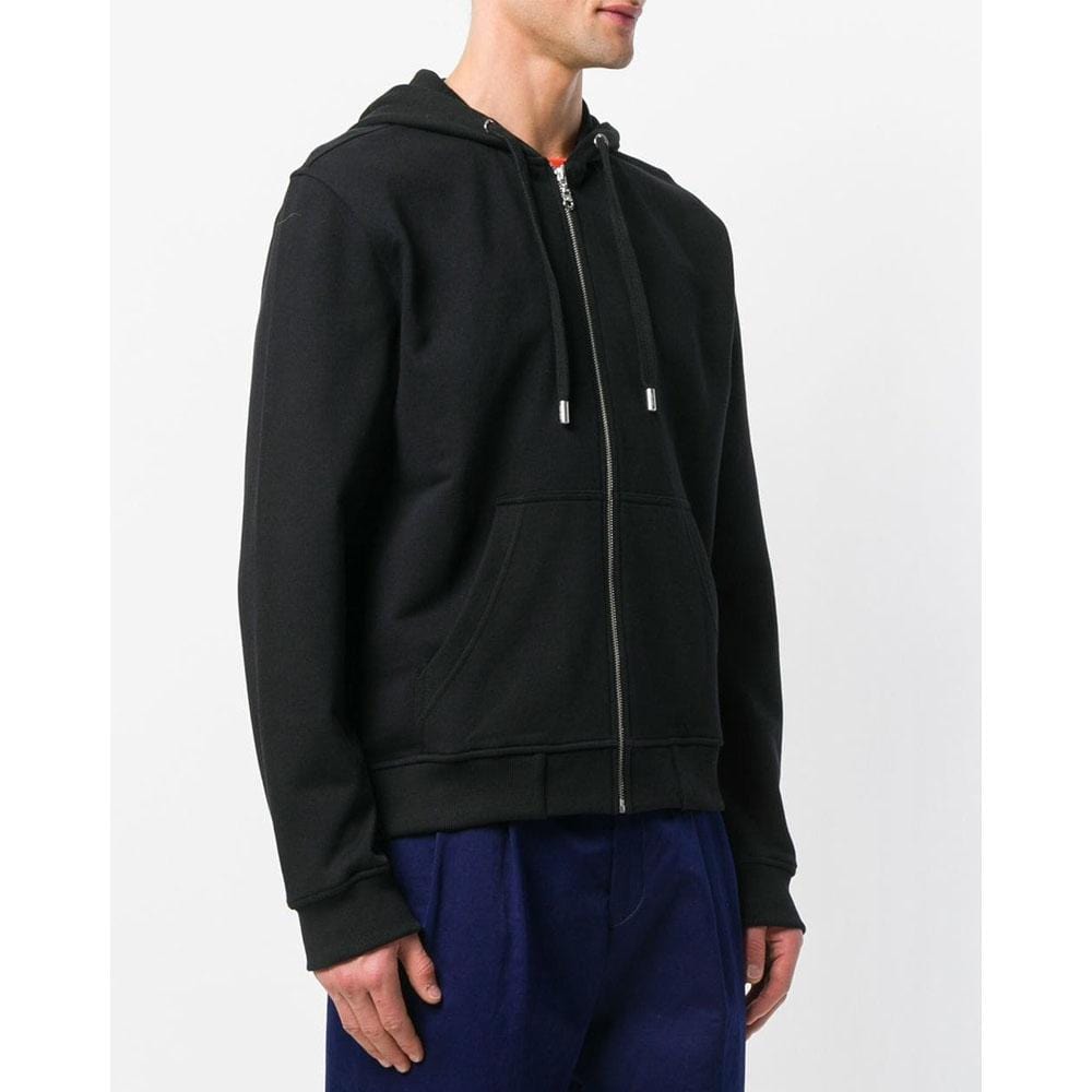 KENZO Tiger zipped hoodie Black — XXS — Back View