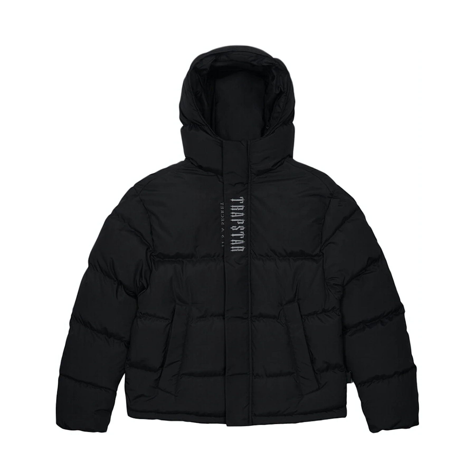 Trapstar Decoded Puffer 2.0 - Black — XXS — Side View