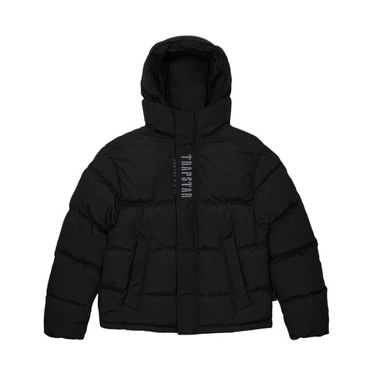 Trapstar Decoded Puffer 2.0 - Black — XXS — Side View