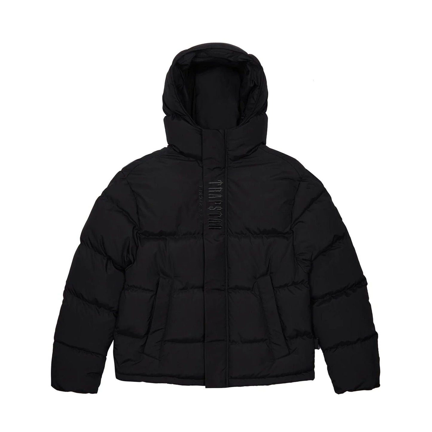 Trapstar Decoded Puffer 2.0 - Blackout edition — XXS — Side View