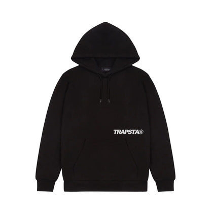 Trapstar Trespass Hoodie - Black — XXS — Side View