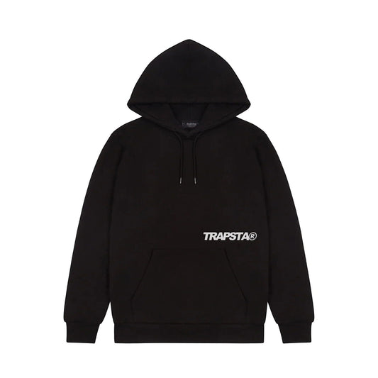 Trapstar Trespass Hoodie - Black — XXS — Side View
