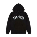 Trapstar Bravery Arch Hoodie Black — XXS — Front View