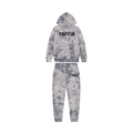 Trapstar Chenille Decoded Hoodie Tracksuit - Allover Tie Dye — XXS — Front View