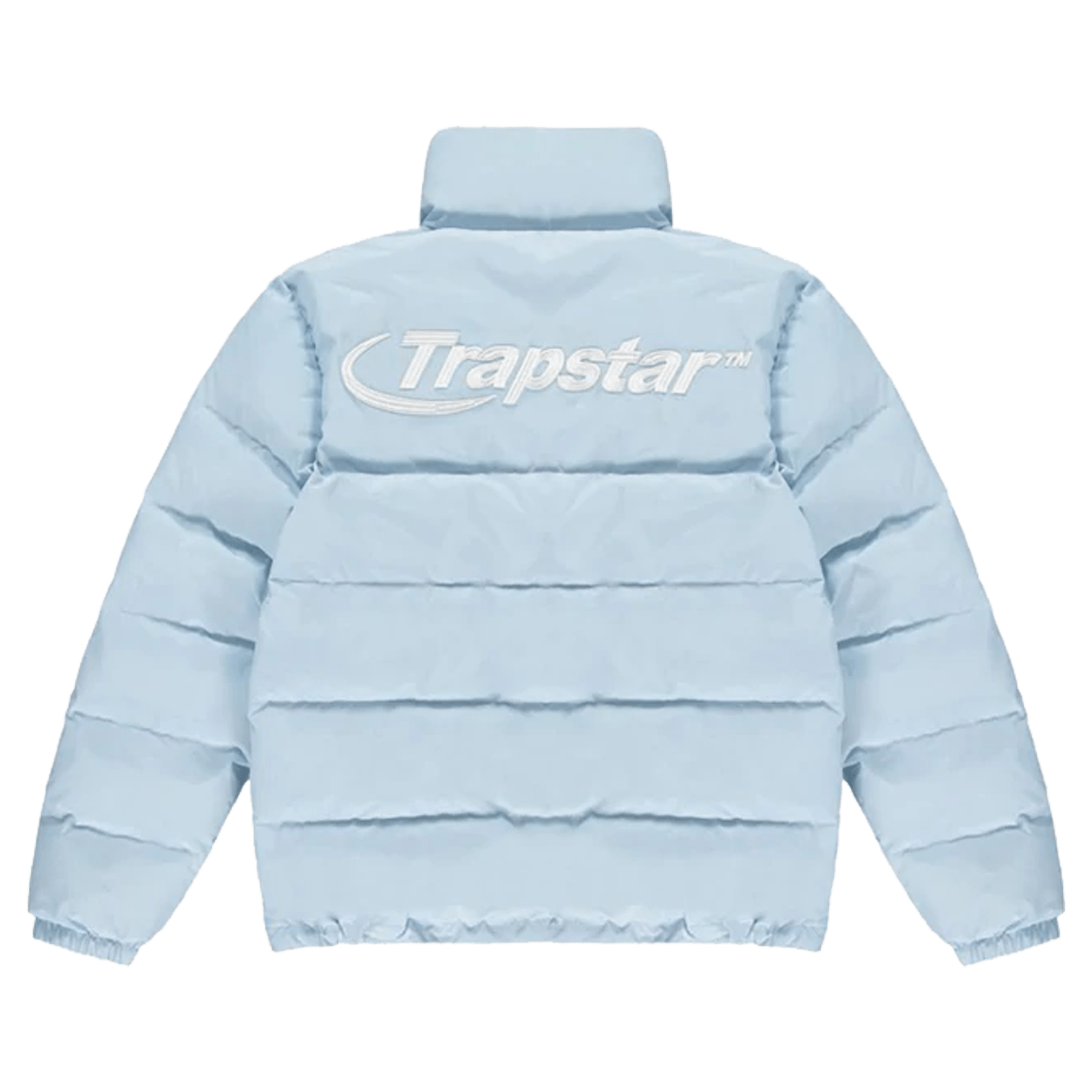 Trapstar Hyperdrive Puffer Jacket - Ice Blue — XXS — Side View