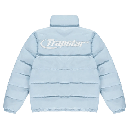 Trapstar Hyperdrive Puffer Jacket - Ice Blue — XXS — Side View