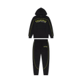 Trapstar x Central Cee Tracksuit Black Yellow — XXS — Front View