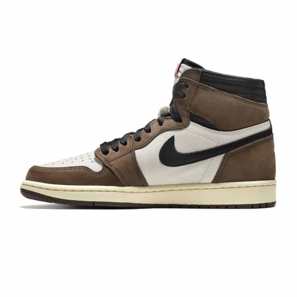 Travis Scott x Jordan 1 Mocha — 3 UK — Side View