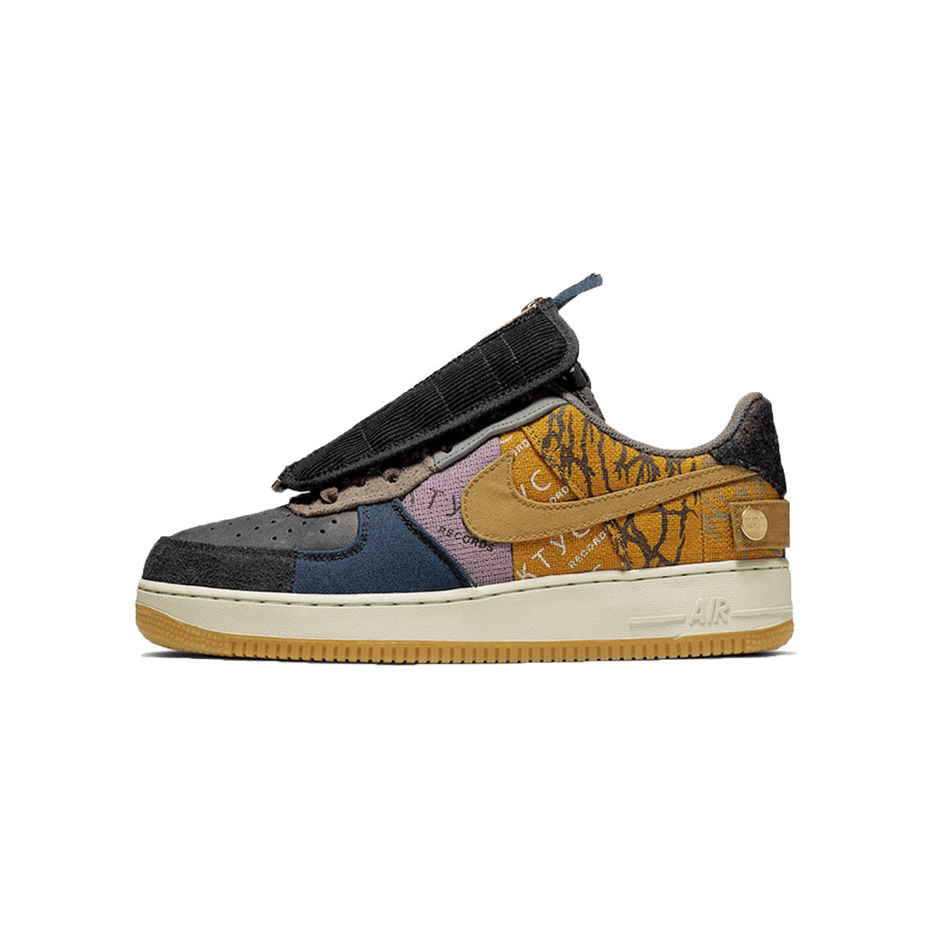 Travis Scott x Nike Air Force 1 Low PS 'Cactus Jack' — UK 10C | EU 27.5 | US 10.5C — Front View