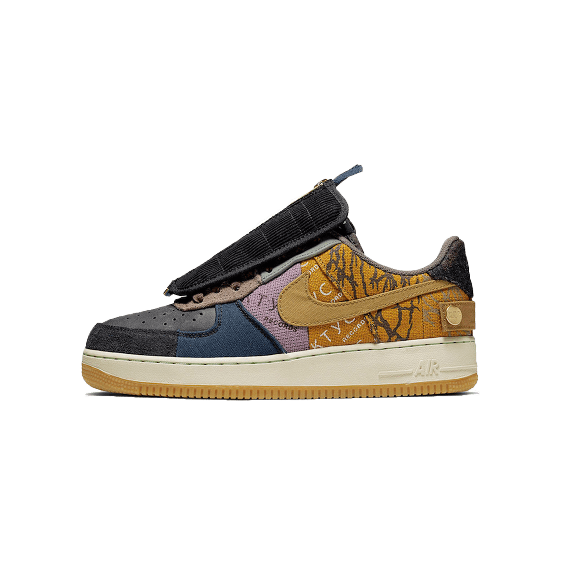 Travis Scott x Nike Air Force 1 Low PS 'Cactus Jack' — UK 10C | EU 27.5 | US 10.5C — Front View