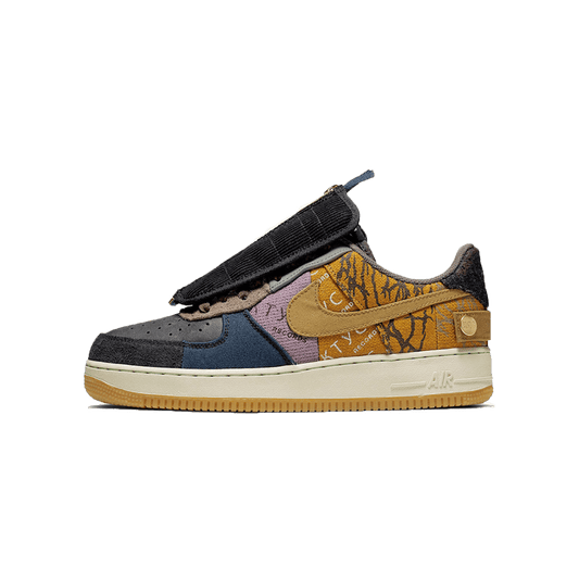 Travis Scott x Nike Air Force 1 Low PS 'Cactus Jack' — UK 10C | EU 27.5 | US 10.5C — Front View