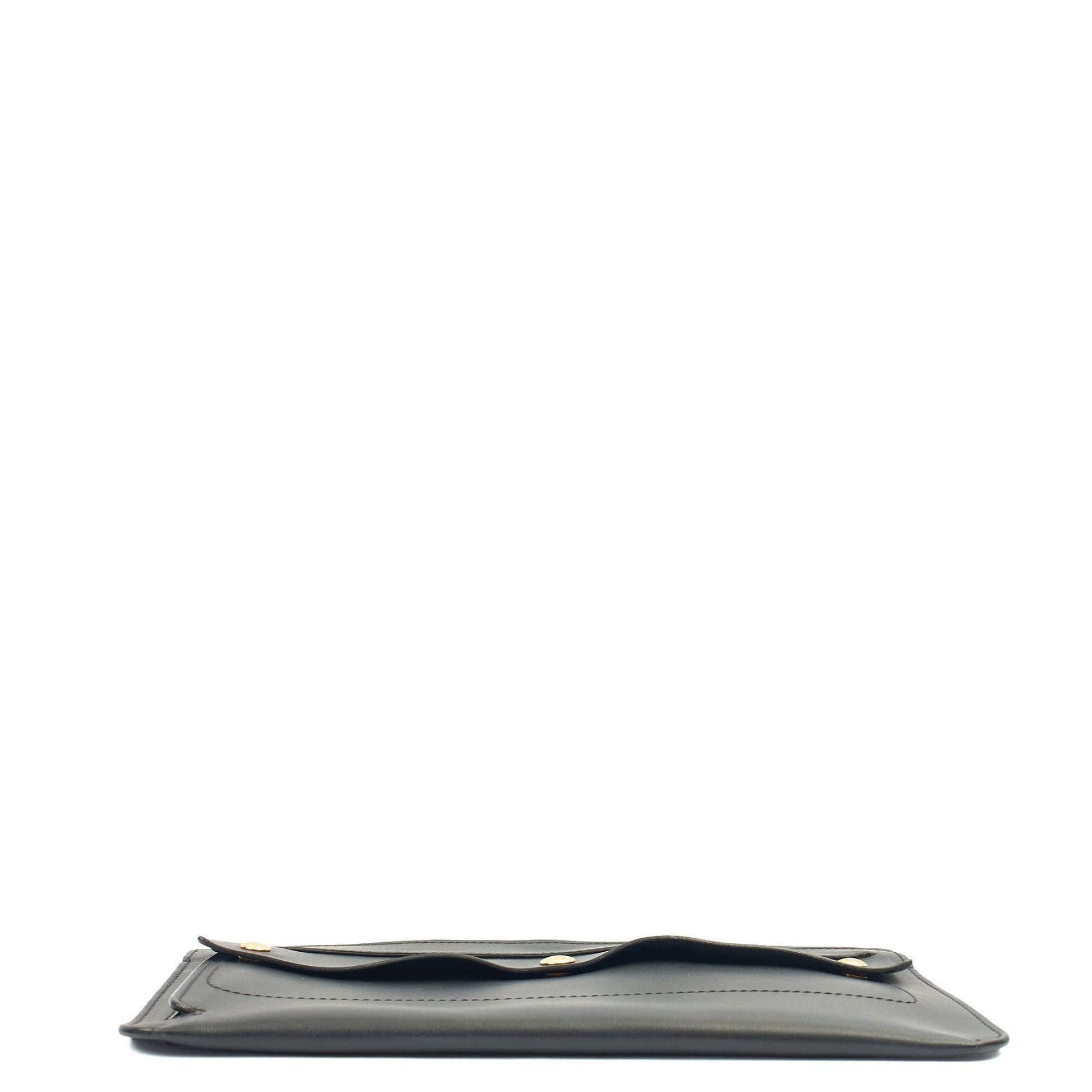 Burberry Cross Body Belt Bag  in Black, Leather — Top View