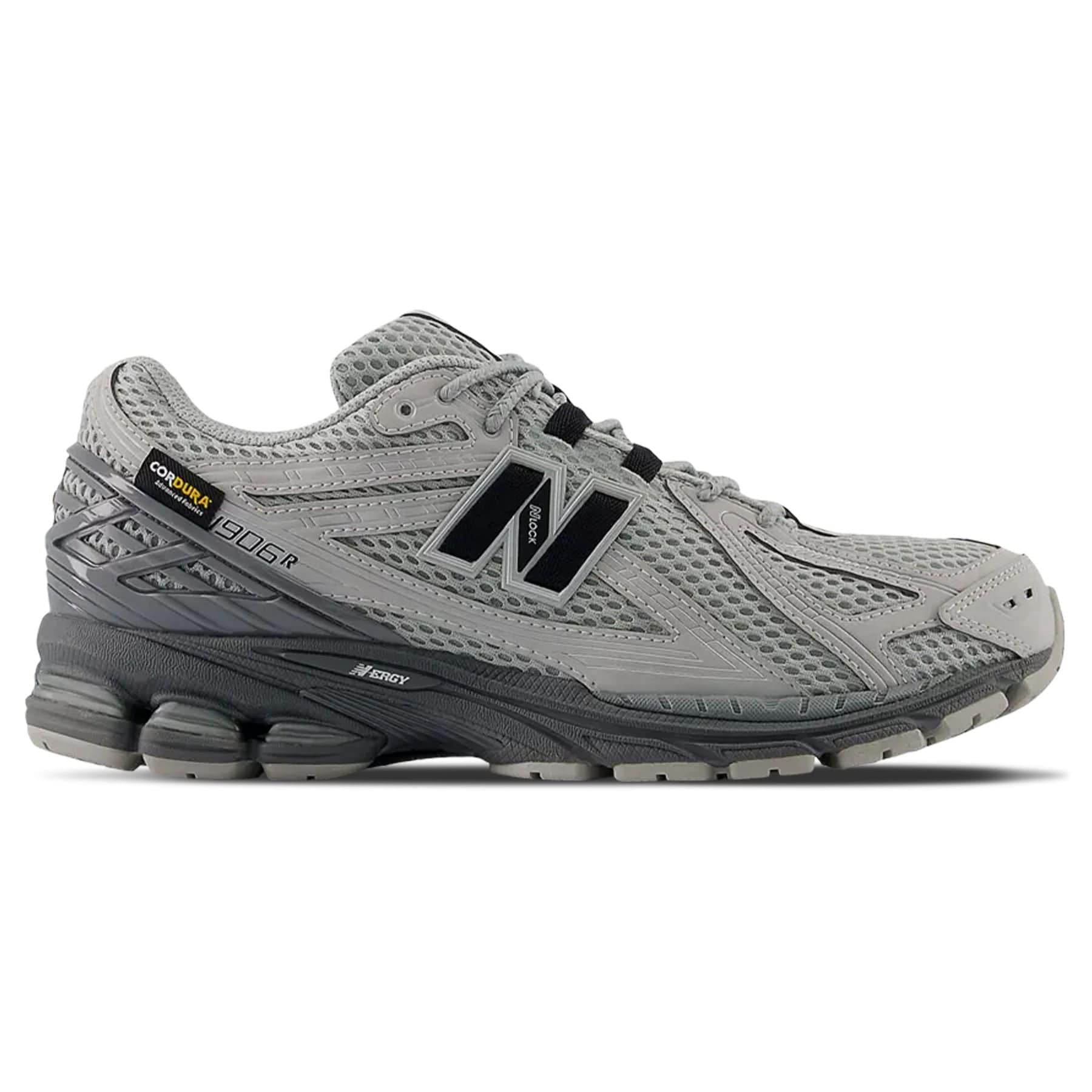 New Balance 1906R Cordura 'Raincloud Black Cement' — UK 3.5 | EU 36 | US 4 — Side View