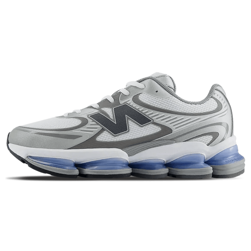 New Balance ABZORB 2000 'White Grey Blue' — UK 3.5 | EU 36 | US 4 — Front View
