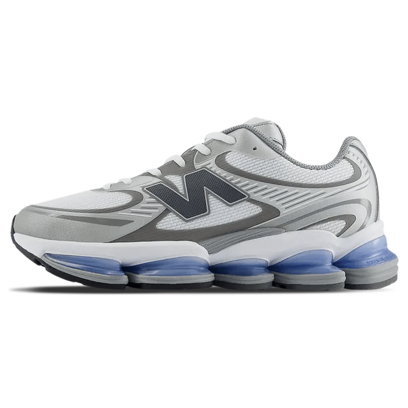New Balance ABZORB 2000 'White Grey Blue' — UK 3.5 | EU 36 | US 4 — Front View