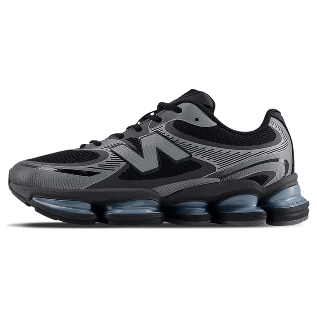 New Balance ABZORB 2000 'Black Grey' — UK 3.5 | EU 36 | US 4 — Front View