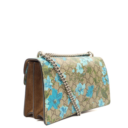 Gucci Cross Body Dionysus - Small in Blue Blooms, GG Supreme Canvas — Alternate View 8