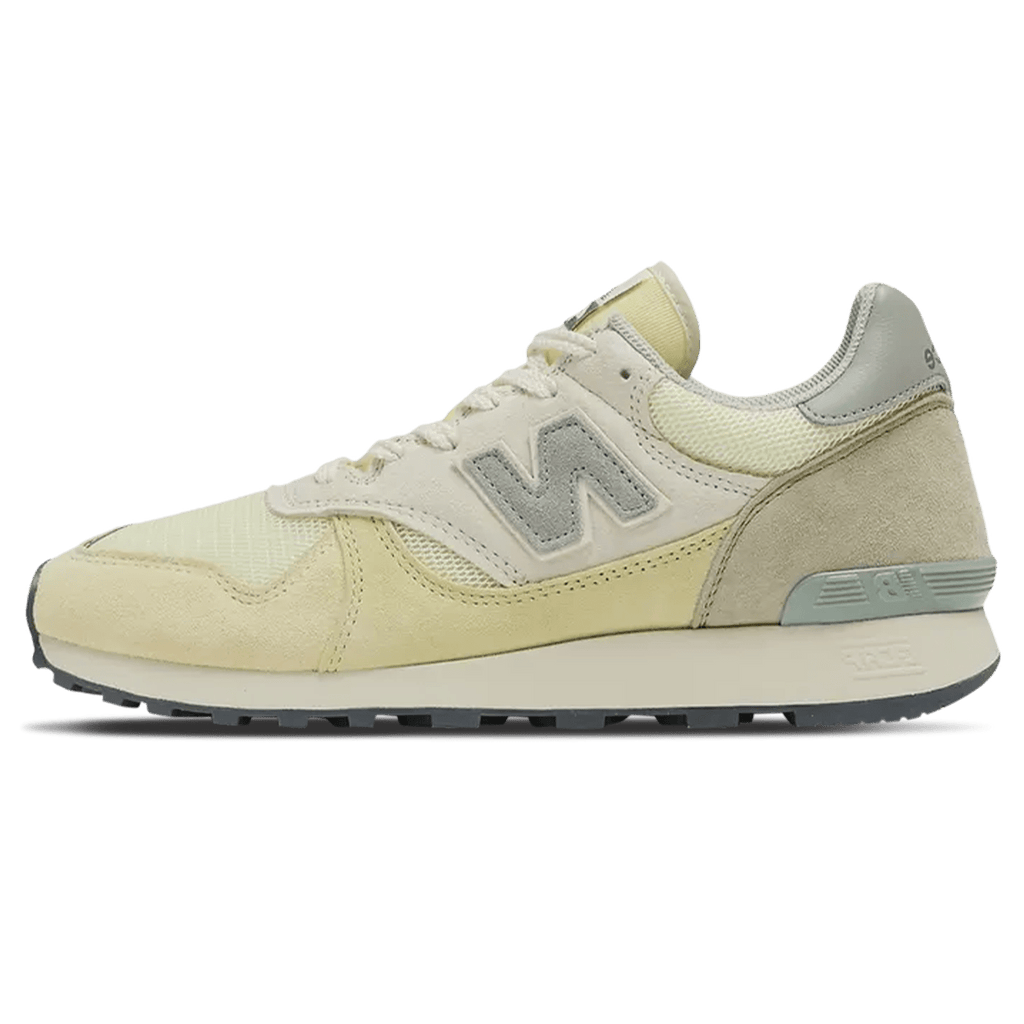 AURALEE x New Balance 475 'Aloe Wash Beechnut' — UK 3.5 | EU 36 | US 4 — Front View