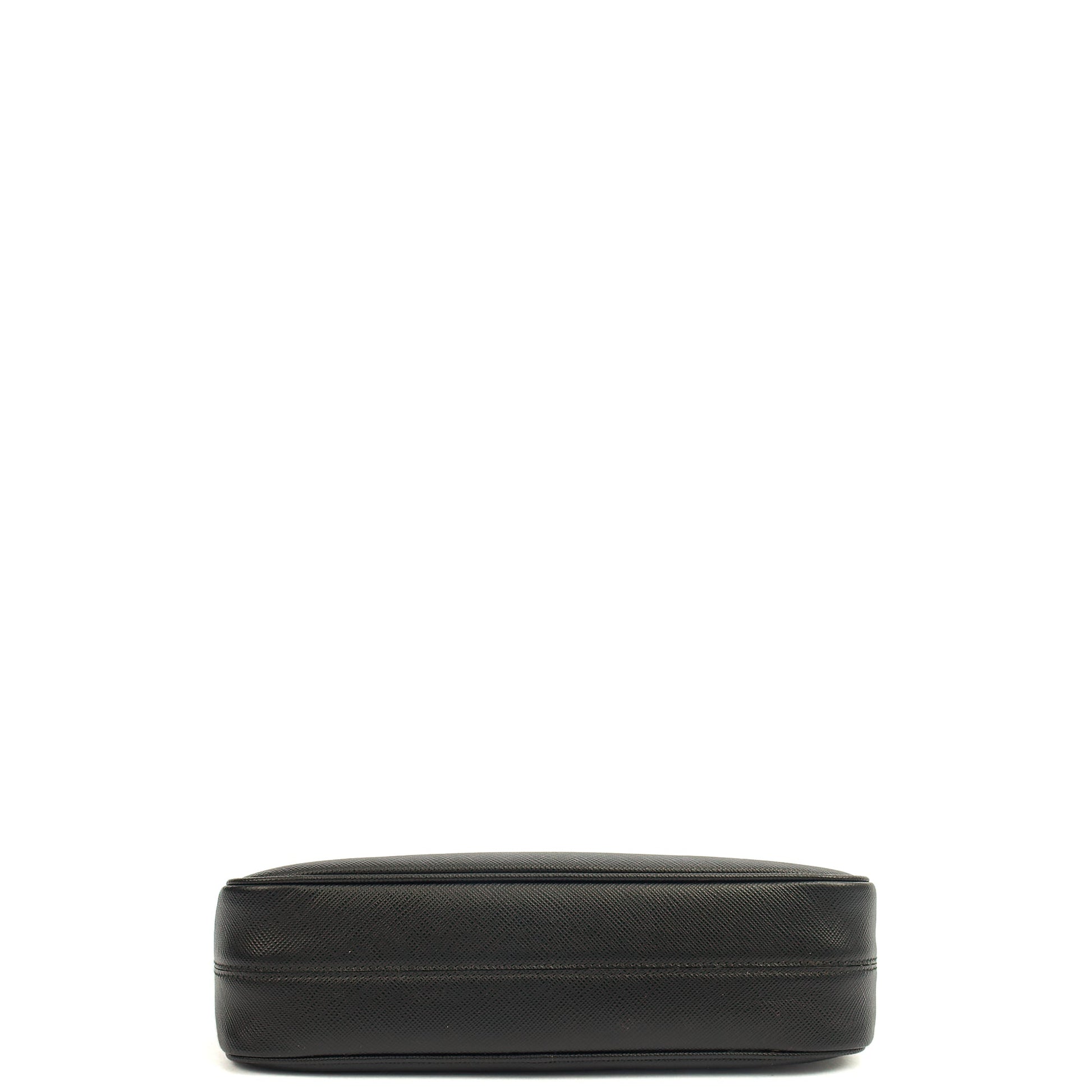 Prada Cross Body Re-Edition 2005 Saffiano in Black, Saffiano Leather — Alternate View 11