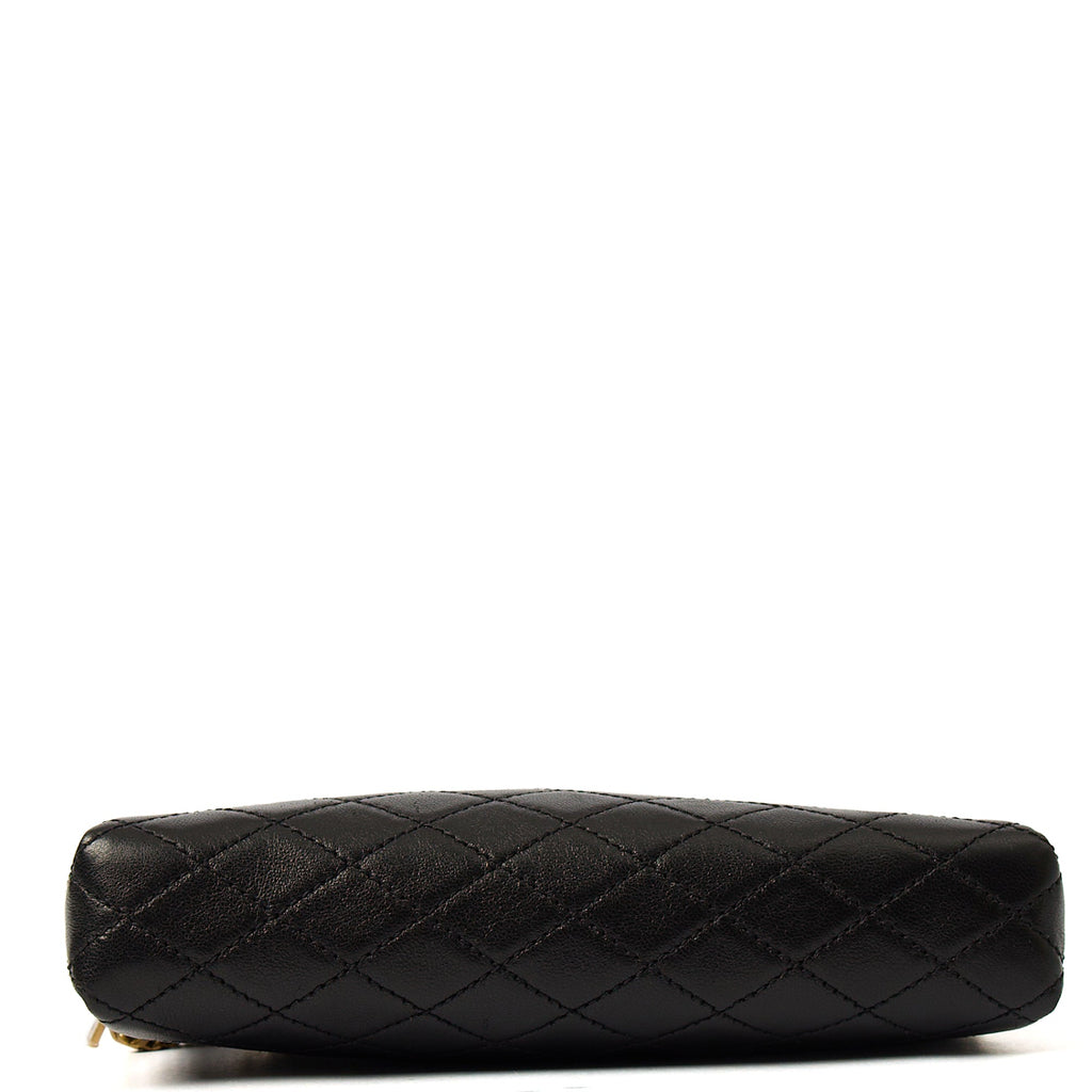 Saint Laurent Cross Body Gaby - Medium in Black, Leather — Detail View