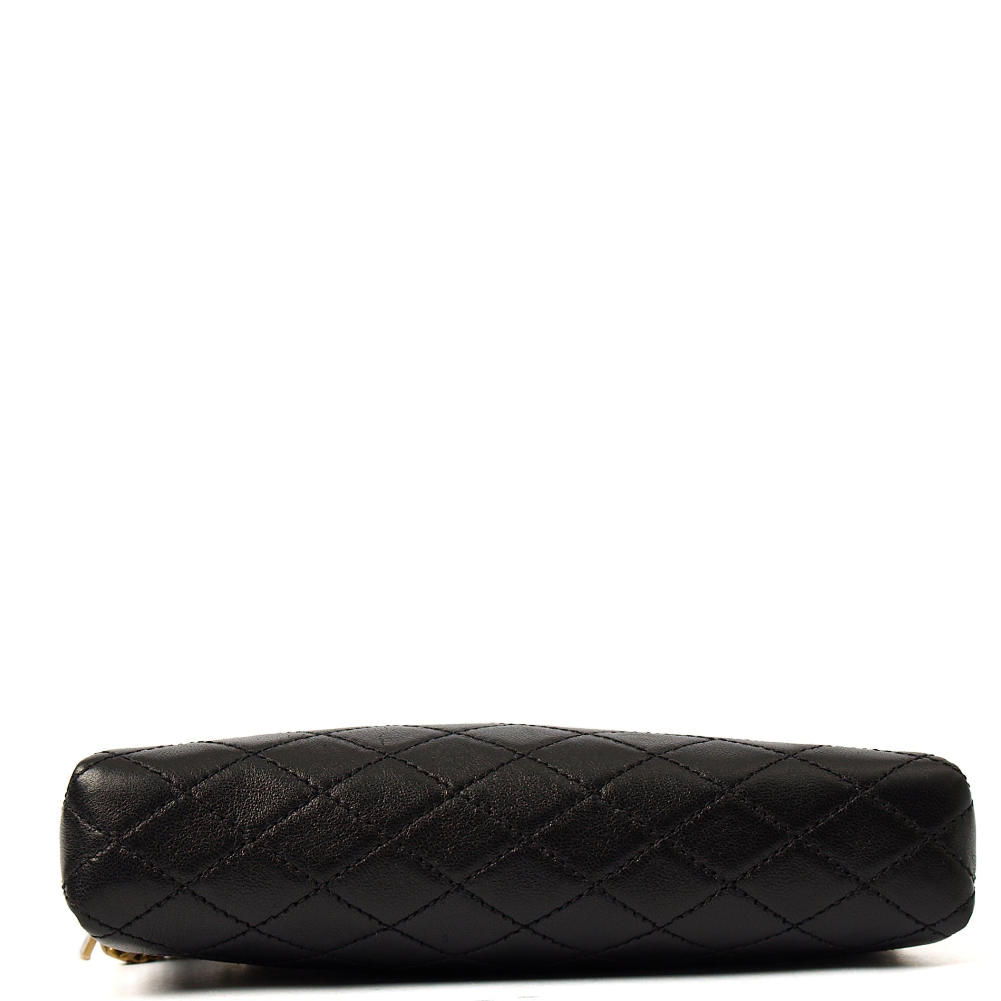 Saint Laurent Cross Body Gaby - Medium in Black, Leather — Detail View