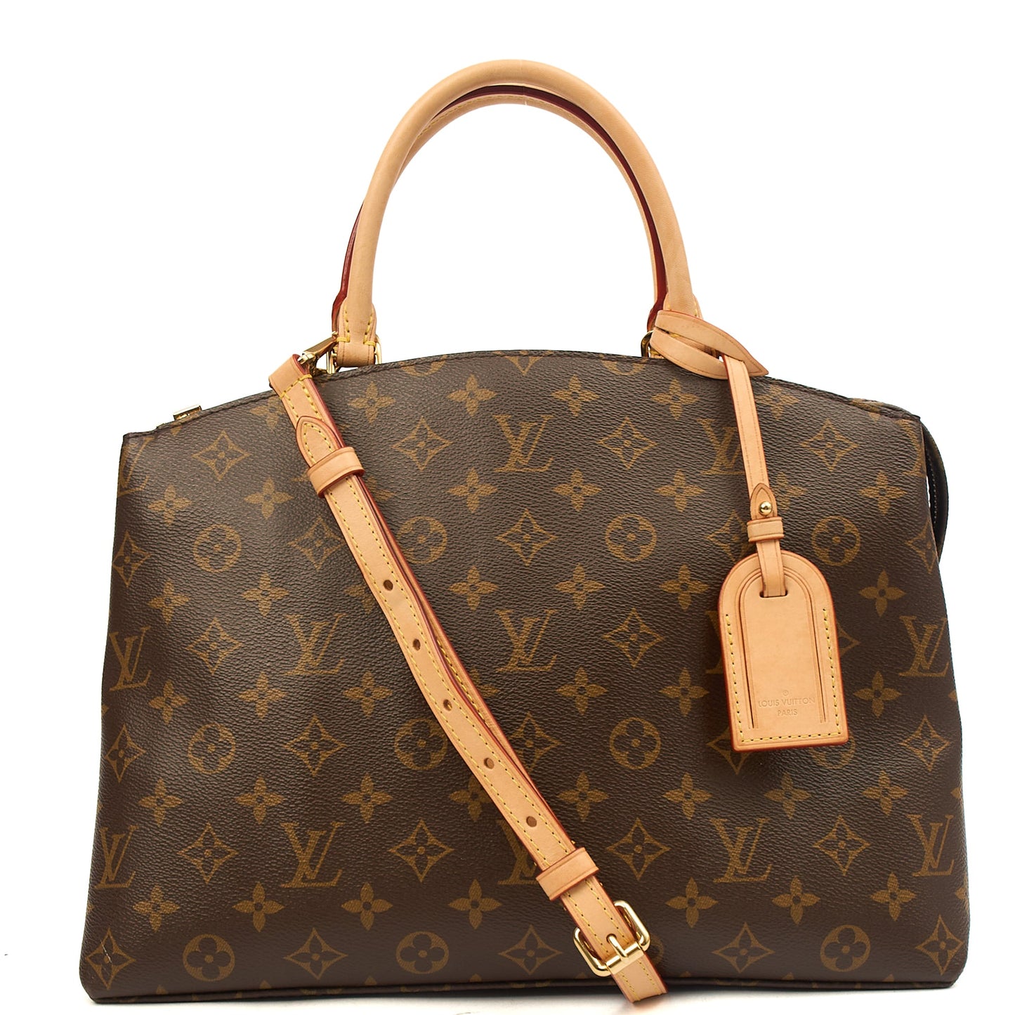 Louis Vuitton Shoulder Bag Grand Palais Tote in Monogram, Canvas — Front View