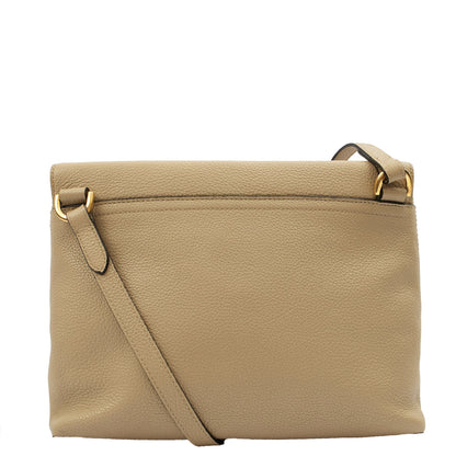 Mulberry Satchel Freya Satchel in Neutral, Leather — Back View