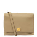 Mulberry Satchel Freya Satchel in Neutral, Leather — Front View