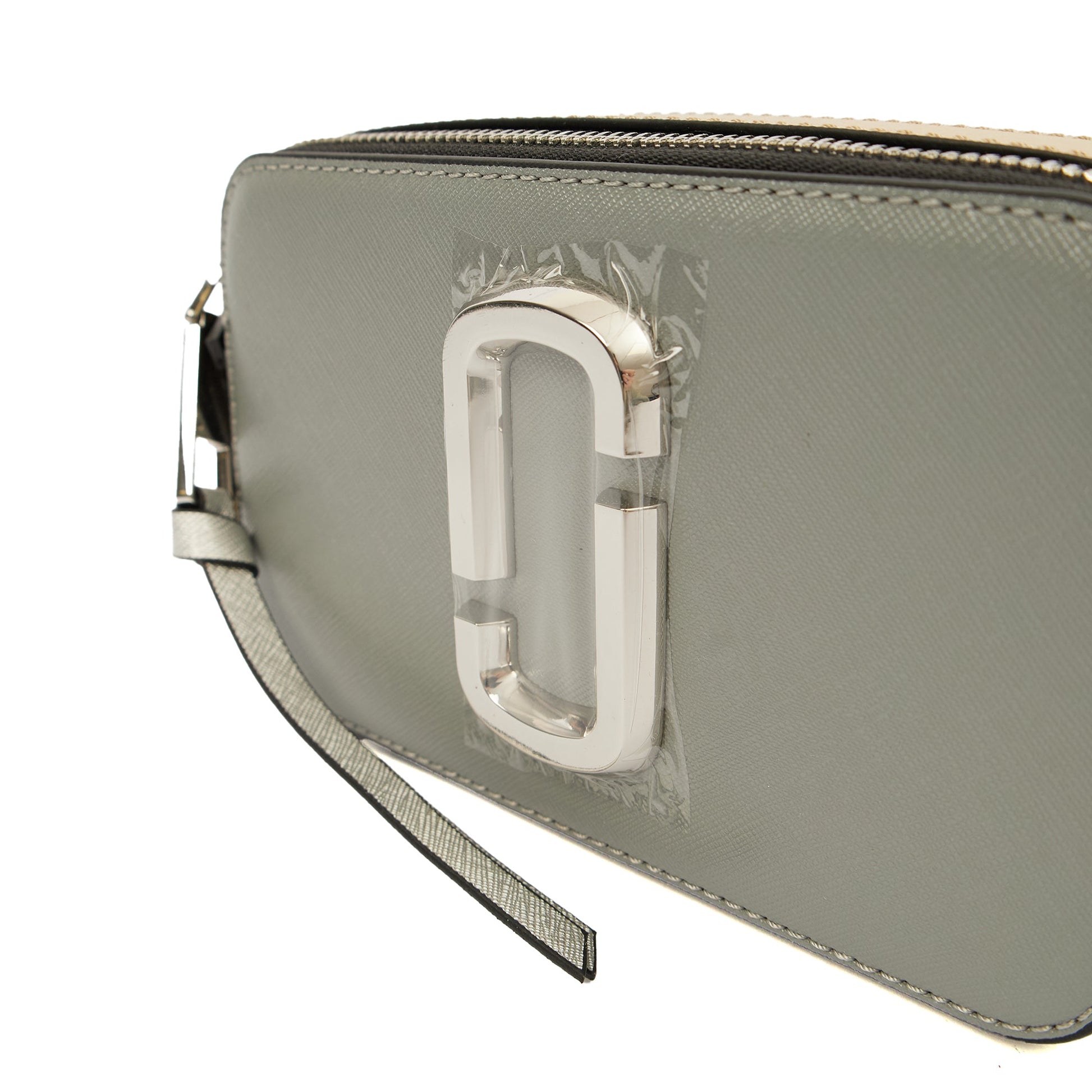 Marc Jacobs Cross Body Snapshot in Metallic, Leather — Lifestyle View