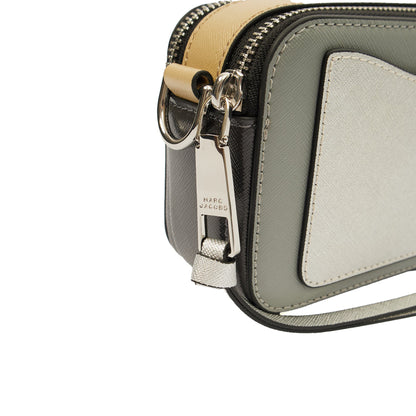 Marc Jacobs Cross Body Snapshot in Metallic, Leather — Detail View