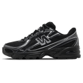 New Balance 740v2 'Black Silver Metallic' — UK 3.5 | EU 36 | US 4 — Front View