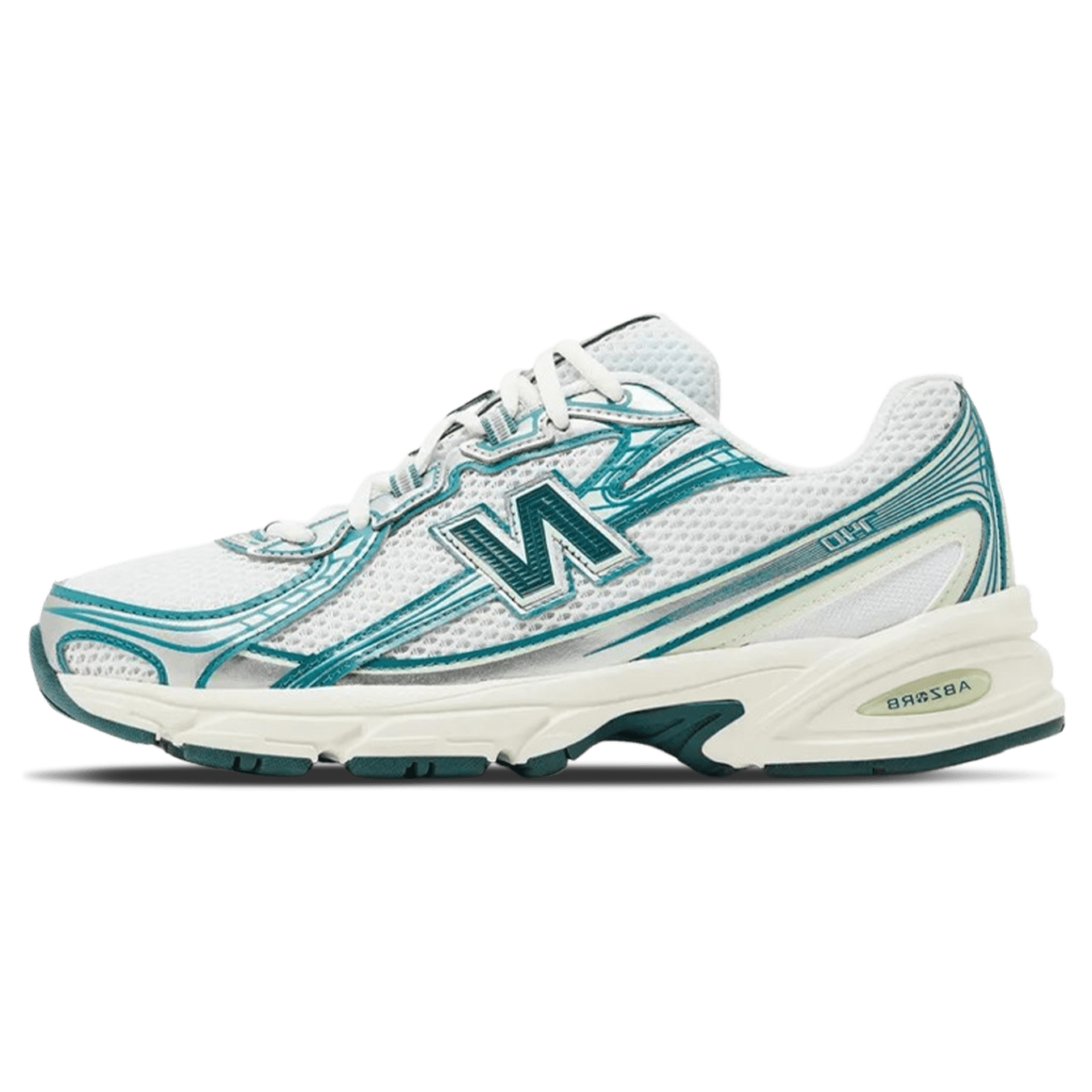 New Balance 740v2 'White Marsh Green' — UK 3.5 | EU 36 | US 4 — Front View