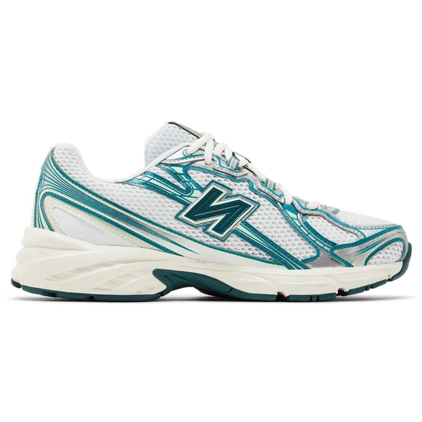 New Balance 740v2 'White Marsh Green' — UK 3.5 | EU 36 | US 4 — Side View