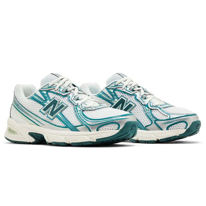 New Balance 740v2 'White Marsh Green' — UK 3.5 | EU 36 | US 4 — Back View