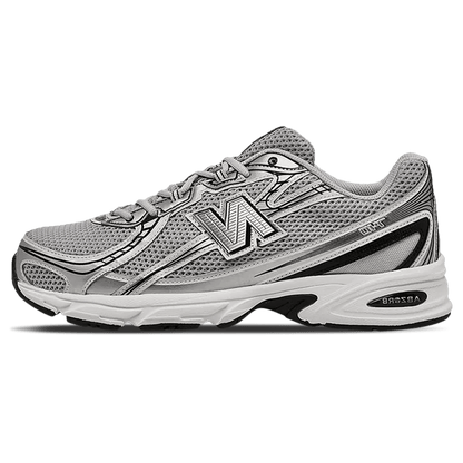 New Balance 740 'Pearl Grey' — UK 3.5 | EU 36 | US 4 — Front View