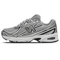 New Balance 740 'Pearl Grey White' — UK 3.5 | EU 36 | US 4 — Front View