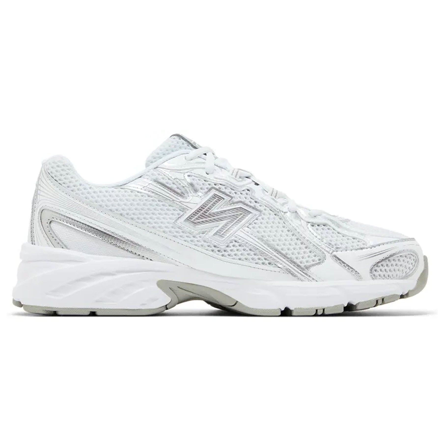 New Balance 740v2 'White Silver Reflection' — UK 3.5 | EU 36 | US 4 — Side View