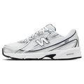 New Balance 740v2 'White Navy Shadow Grey' — UK 3.5 | EU 36 | US 4 — Front View