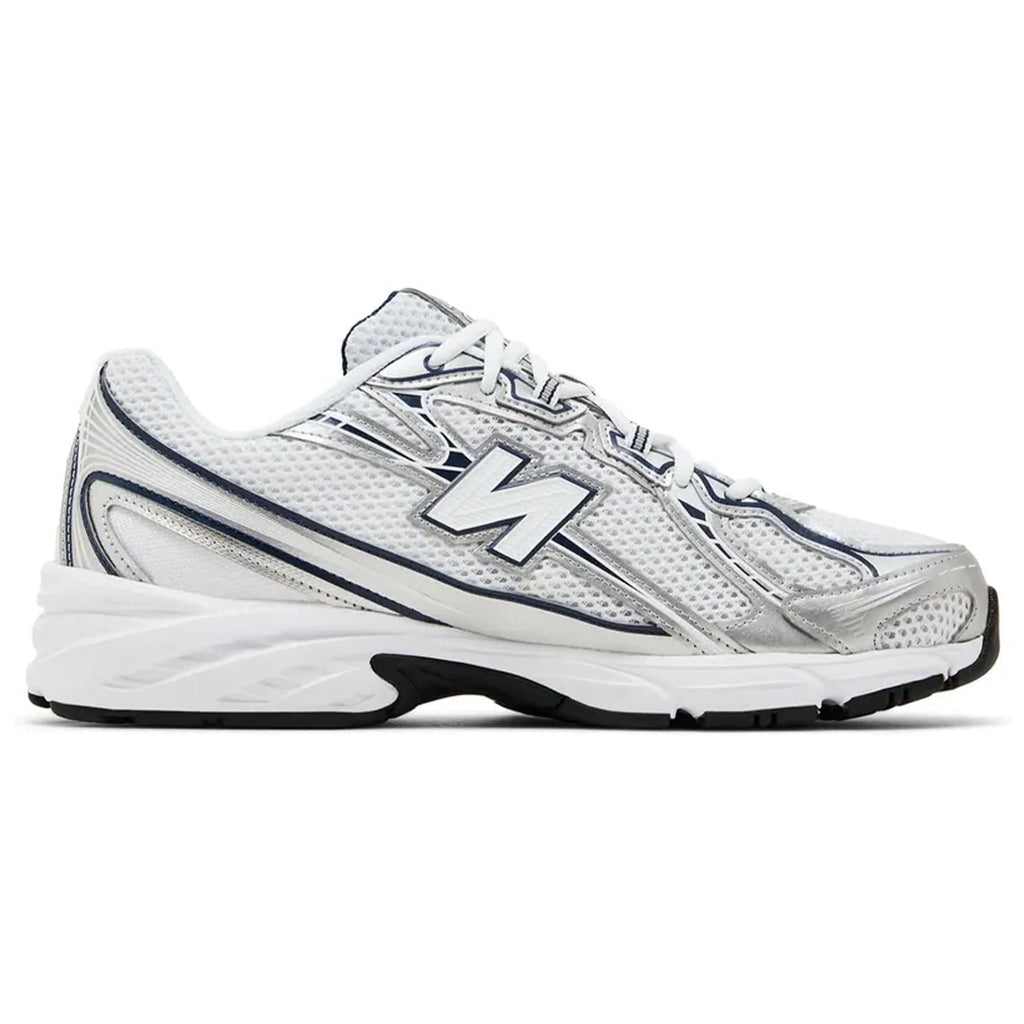 New Balance 740v2 'White Navy Shadow Grey' — UK 3.5 | EU 36 | US 4 — Side View