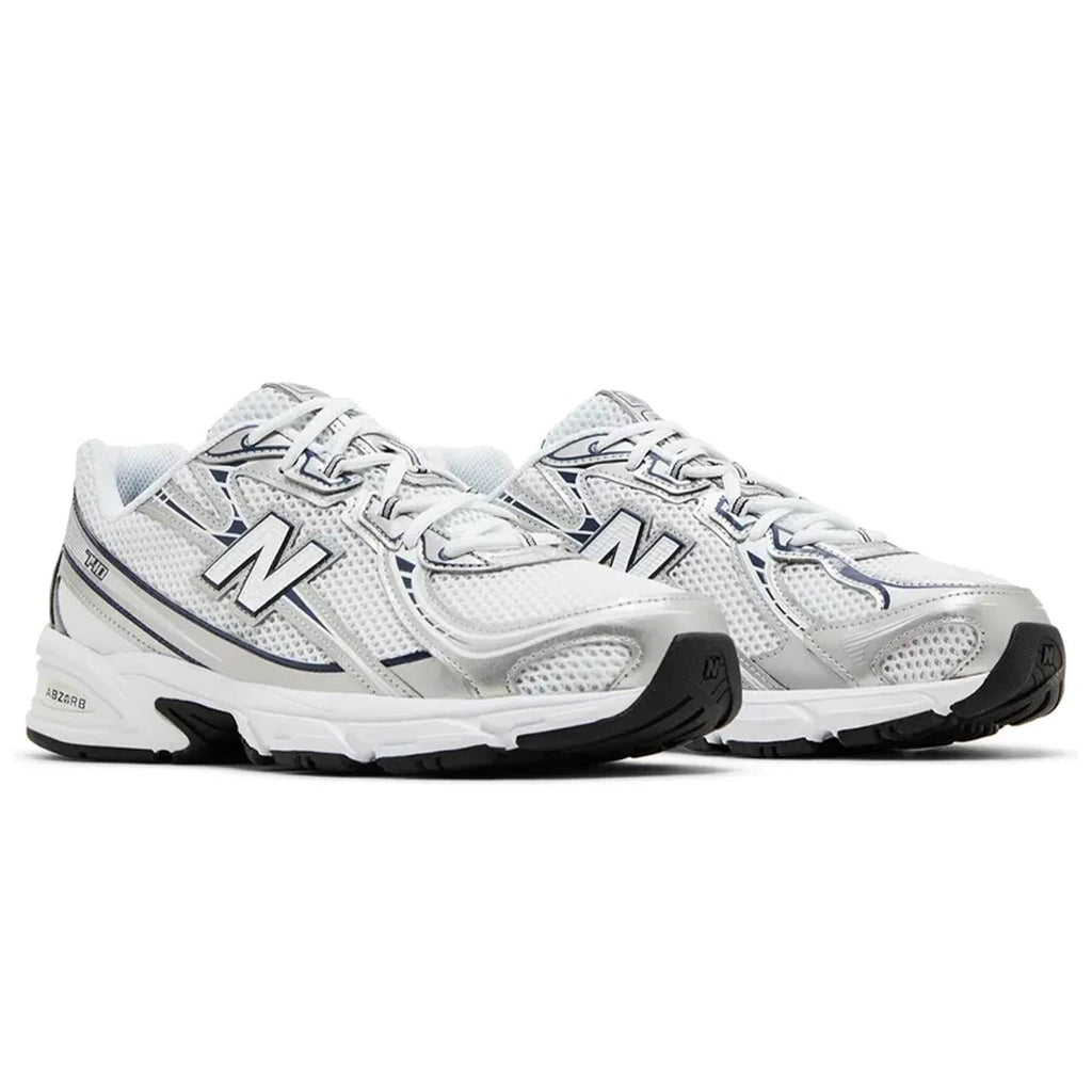 New Balance 740v2 'White Navy Shadow Grey' — UK 3.5 | EU 36 | US 4 — Back View