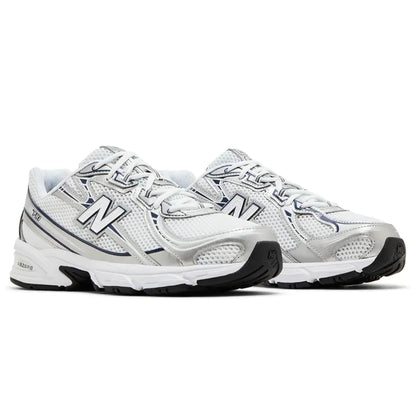 New Balance 740v2 'White Navy Shadow Grey' — UK 3.5 | EU 36 | US 4 — Back View