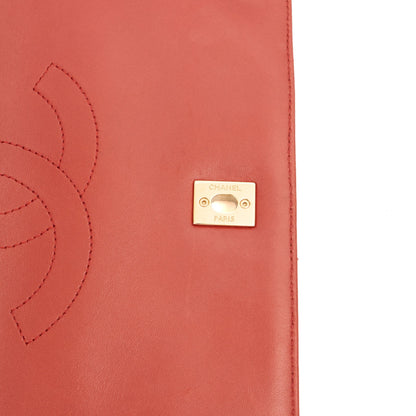 Chanel Top Handle Trendy CC in Red, Lambskin Leather — Alternate View 10