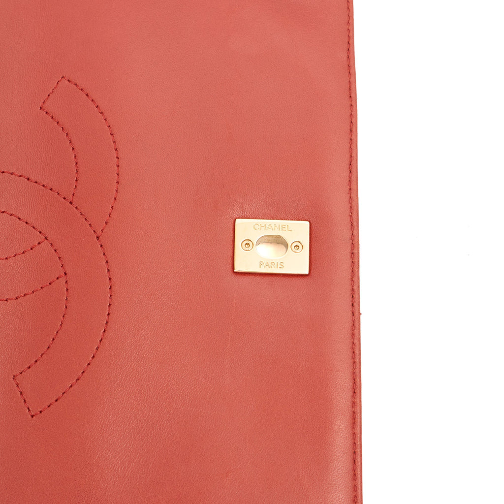 Chanel Top Handle Trendy CC in Red, Lambskin Leather — Alternate View 21