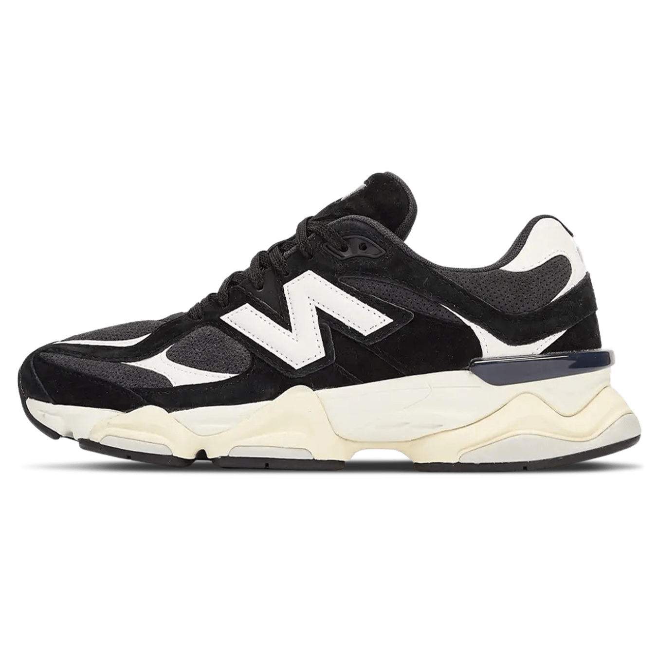 New Balance 9060 'Black White' — UK 3.5 | EU 36 | US 4 — Front View