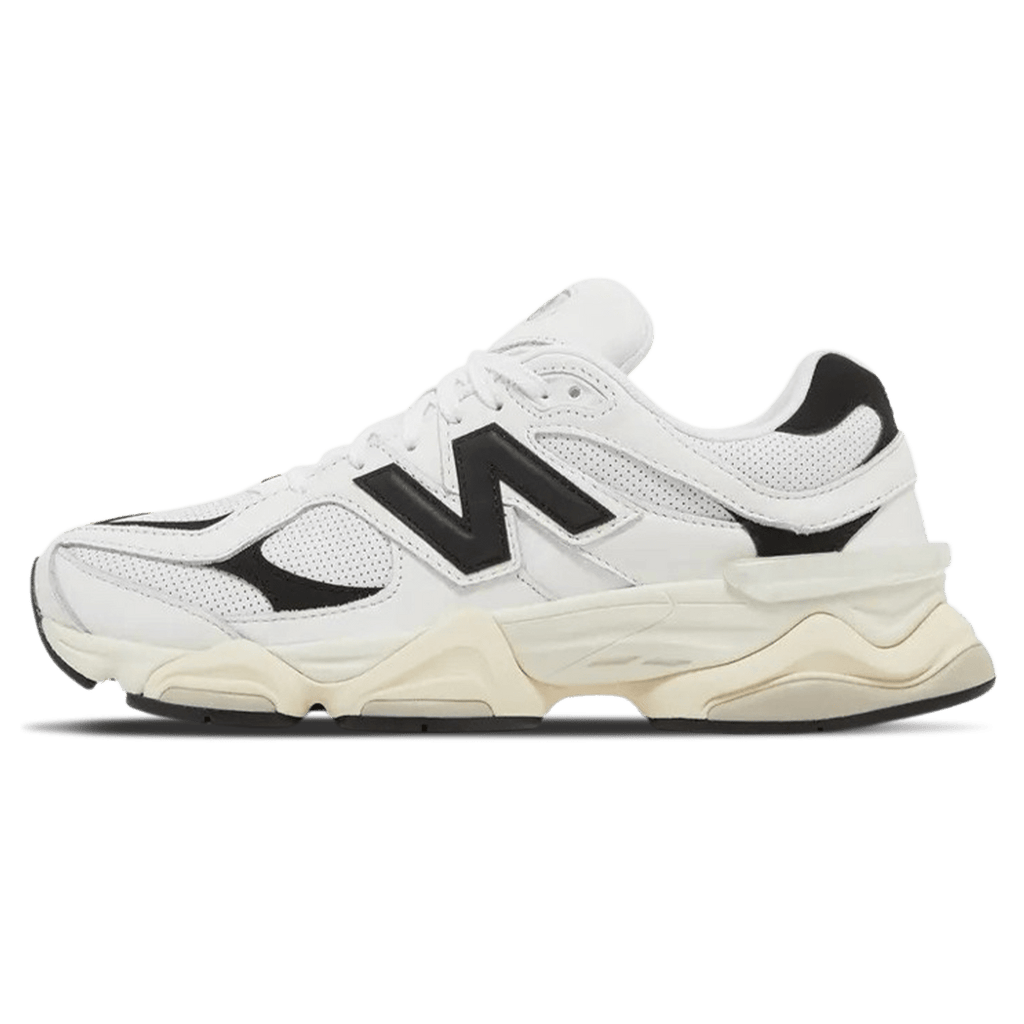 New Balance 9060 'White Black' — UK 3.5 | EU 36 | US 4 — Front View