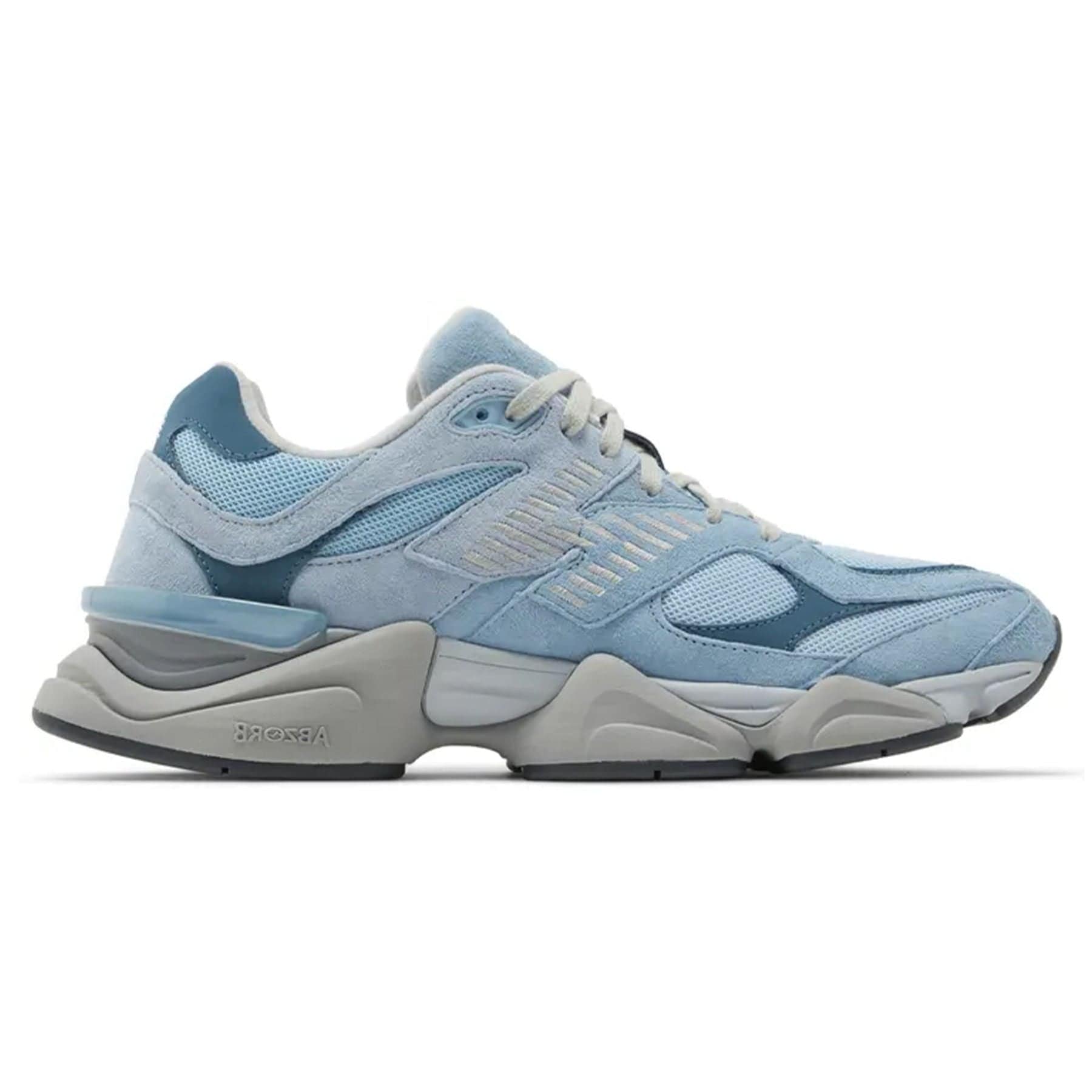 New Balance 9060 'Chrome Blue' — UK 3.5 | EU 36 | US 4 — Side View